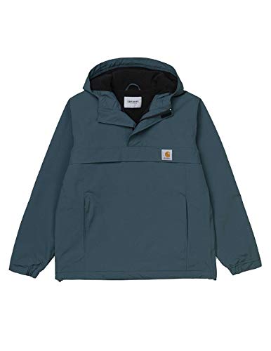 Carhartt - Chaqueton Nimbus Pullover Azul - I027639 Duck Blue - Verde, L, Large