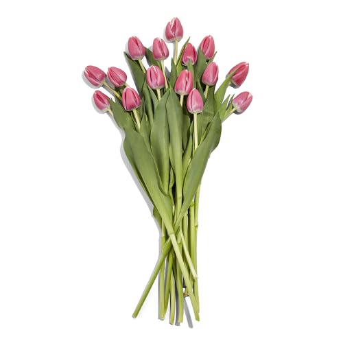Floral Pink Tulips 15 Stem