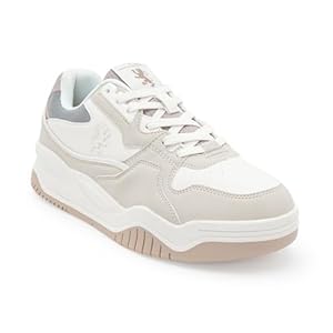 Red Tape Casual Sneaker Shoes for Women | Classic Rounded Toe & Pampering Cushioned Comfort White