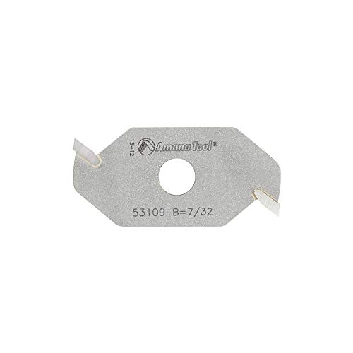Amana Tool - 53109 Slotting Cutter 2 Wing x 1-7/8 Dia x 7/32 x 5/16 Inner Dia