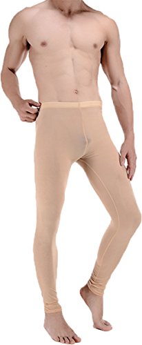 LinvMe - Pantalón térmico - para Hombre Beige Color Carne Talla única Cover