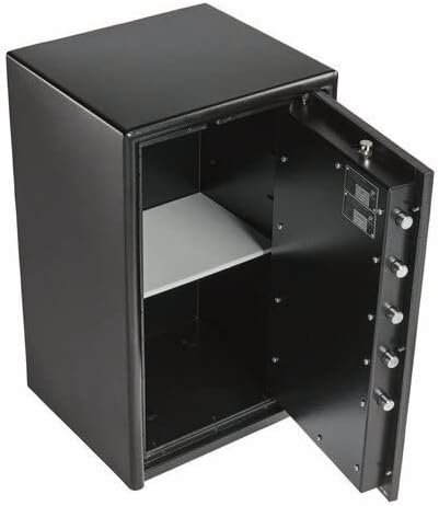 Burg Wächter Combi-Line CL 460 E Safe with door open, showing interior shelf