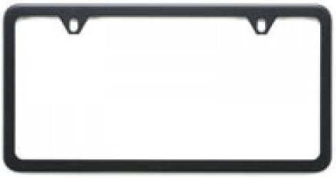 Subaru Slimline License Plate Frame Polished Matte Black SOA342L105 Outback Legacy WRX STi Impreza Forester Tribeca Crosstrek BRZ Ascent Solterra Trailseeker Uncharted Genuine OEM