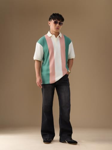 The Souled Store Oversized Polo: Swizzle White - Image 5