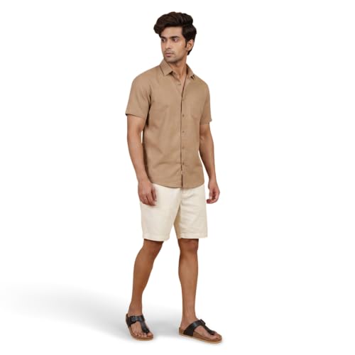 Image of Neeman's Cork Thong Sandals | Sandals for Men | Stylish & Fashionable | Lightweight Comfortable Durable | Slip On Adjustable Strap Sandals for Men | Everday Comfort Chappal (Tan, UK10)