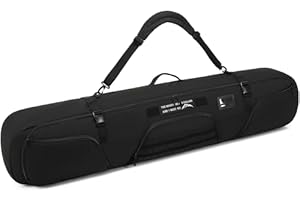 BlesMaller Reise Snowboardtasche gepolster Skisack Taktische Skitasche für 170cm Snowboard Skischuhe Skianzug & Skiausrüstung