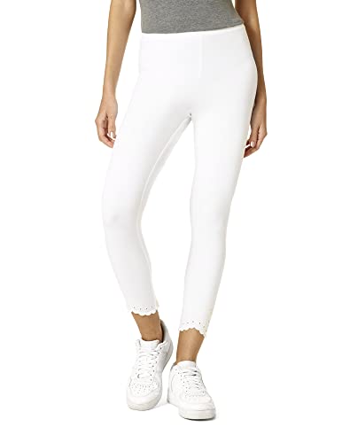 HUE Women’s Fashion Cotton Capri Leggings