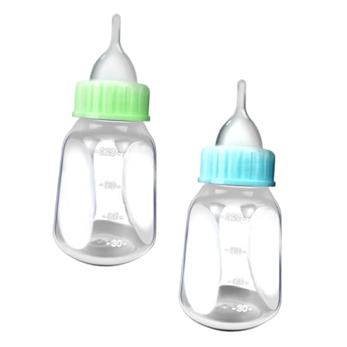 HAPINARY Bottle Feeder for Animals Plastic Nursing Bottles Pet Pacifier Feeder Safe for Long Use