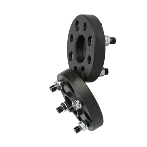 2s[X PCD 4x100 Z^[z[ 54.1mm tWKXPbg M12x1.5 zC[bXy[T[A_v^[ ɓK LAK2 ɓK sJg ɓK CIE(2PCS 25mm Black)