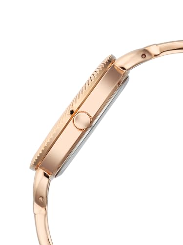Image of Fastrack Vyb Siren with Quartz Analog Rose Gold Dial Rose Gold Strap Watch for Girls - FV60127WM01
