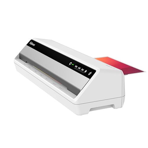 Fellowes Saturn 125 Thermal and Cold Laminator Machine with 10-Sheet Starter Kit, 12.5 inch, Easy and Fast Warm-Up, Jam-Free Design image 1