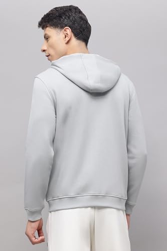 Image of Reebok Men's Full-Zip Hoodie - Soft Fleece Sweatshirt with Adjustable Hood & Front Pockets
