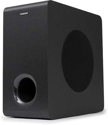 VULKKANO SUB6 MKII Subwoofer Activo Compacto de 6 Pulgadas con Graves Profundos y Diseño Elegante para Cine en Casa, Música y Videojuegos,Frecuencia de 50Hz a 200Hz | Ya disponible en tu tienda friki favorita! En mundofriki.es!