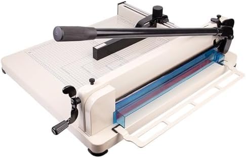Taglierina a ghigliottina A3, capacità 12 fogli, per tagliare cartoncini e progetti di laminazione, 400 fogli in totale