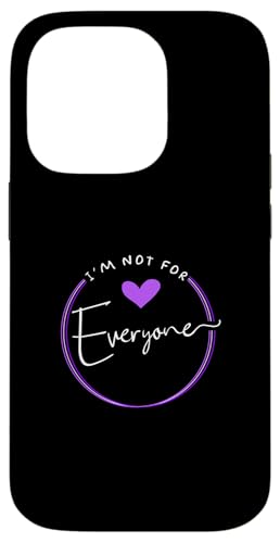 Purple Can't Win 'Em all パープルグラフィック スマホケース iPhone 14 Pro 用