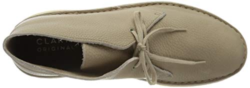 Image of CLARKS Men's Desert Boot Chukka Boot, Black Leather, 13 M US