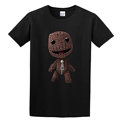 THE KING OF TOMATO Little Big Planet Sackboy Video Game O-Neck 100% Cotton Short Sleeve Unisex T-Shirt S THE KING OF TOMATO Little Big Planet Sackboy Video Game O-Neck 100% Cotton Short Sleeve Unisex T-Shirt S