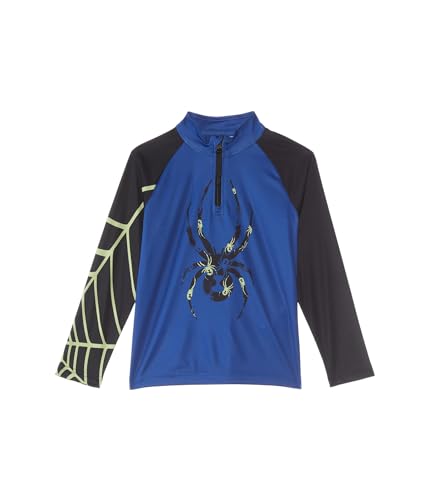 T-Neck Couche de Base Garçon Spyder Bug Demi-Zip pour le ski