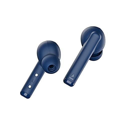 Image of boAt Airdopes 452 Bluetooth Truly Wireless in Ear Earbuds with Mic (Sporty Blue)
