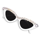 Bedazzled Cat Eye Bride-to-Be Sunglasses