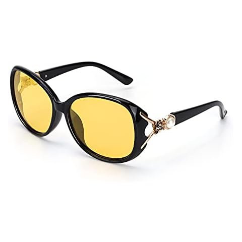 FIMILU Night Driving Glasses, Womens Night - Vision Glasses for Driving, Anti Glare Glasses Night Driving Cover