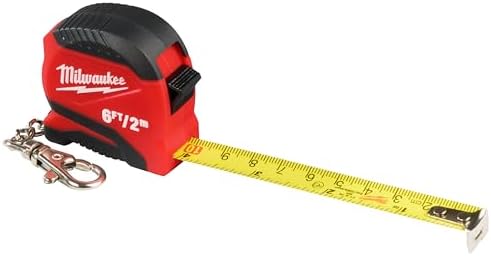 Milwaukee Electric - 6FT/2M Keychain Tape Measure