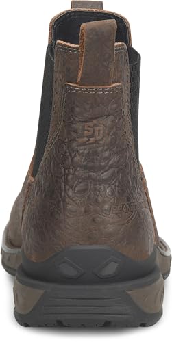 DOUBLE-H Men's Phantom Rider Arbiter 6" Romeo Wide Square Composite Toe Work Boots with Carib Dusky Leather Upper, Comfort Footbed, EH-Rated4
