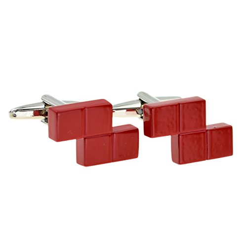 Mancuernillas RGT Juego Bloques Rojo Talla Única miniatura 1