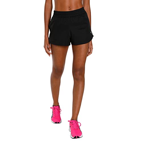 PUMA Damen Performance Woven 3` W Shorts, Puma Black, M EU – Ansicht 1