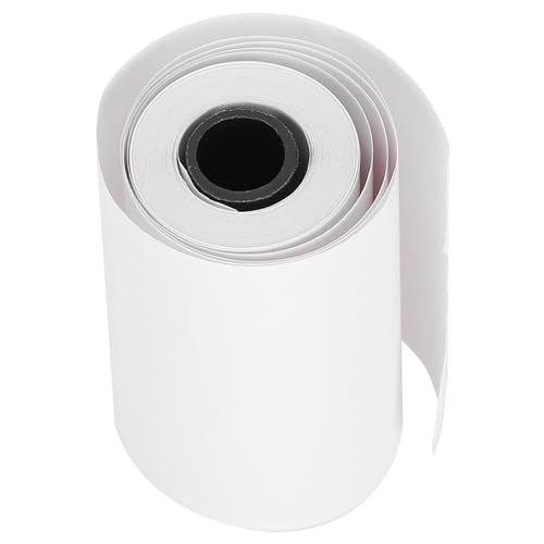 FLEXMAN 10Pcs 55mm X 6M Thermal Paper Rolls, POS Receipt Paper Credit Card Paper, Thermal Receipt Paper, white