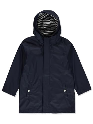Boy's Rain Coat Jacket - navy, 10-122