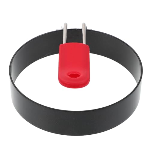 Cabilock Silicone Handle Egg Ring Nonstick Round Molds for Stovetop for Boys and Girls's Breakfast Easy to Use Christmas