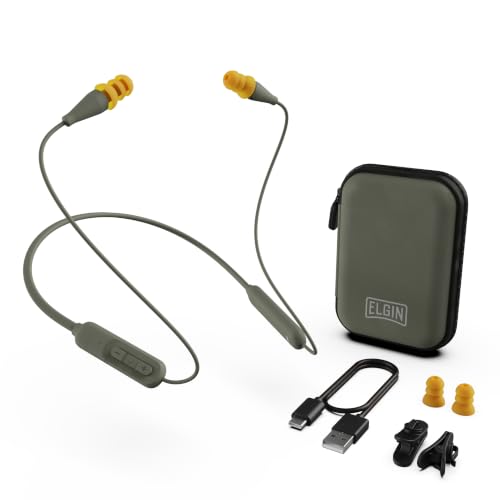 Elgin Discord Gen 2 Bluetooth Earplug Earbuds, Wireless Headphones