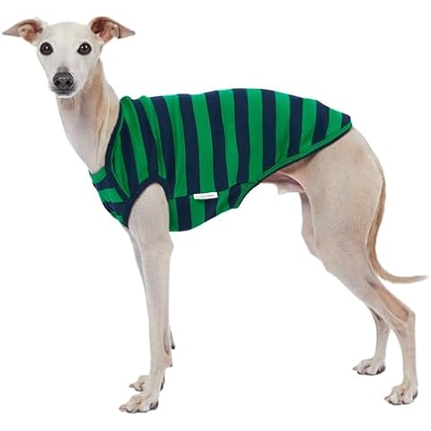 Lucky Petter Soft Striped Dog Tank Top Cover