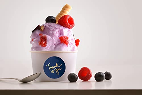 2 Inch Thank You Stickers | 500 Thank You Stickers For Small Business| Self-Adhesive & Waterproof Stickers With 4 Beautiful Colors | Strong And Durable (Classic, 2 Inch) #TOP6