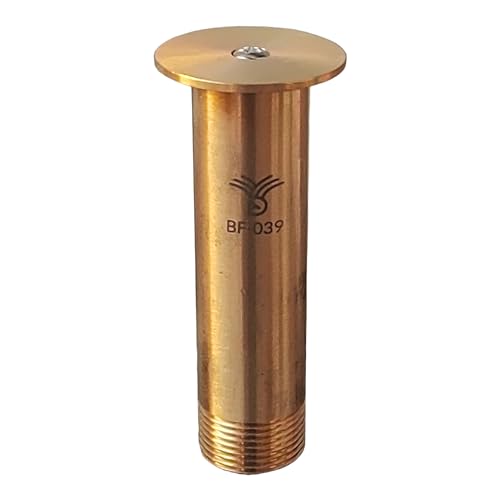 AGUADECORATIVA Gartenbrunnen – Ballon 1/2 Zoll Messing – (Pilz oder Wasserglocke) Düsen, Düsen, Rohre und Düsen für Teiche und Garten (BF-039)