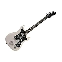 Hagstrom HIII-WHT Retroscape Series HIII Blanc - Les Beatles, Paul McCartney, John Lennon, RIngo Starr, George Harrison