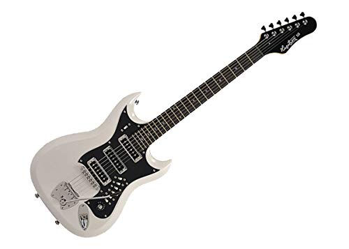 Hagstrom HIII-WHT Retroscape Series HIII Blanc - Les Beatles, Paul McCartney, John Lennon, RIngo Starr, George Harrison Hagstrom HIII-WHT Retroscape Series HIII Blanc