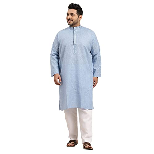 Image of SOJANYA (Since 1958, Men's Silk Blend Grey Kurta Pyjama & Silk Blend Jacket Combo