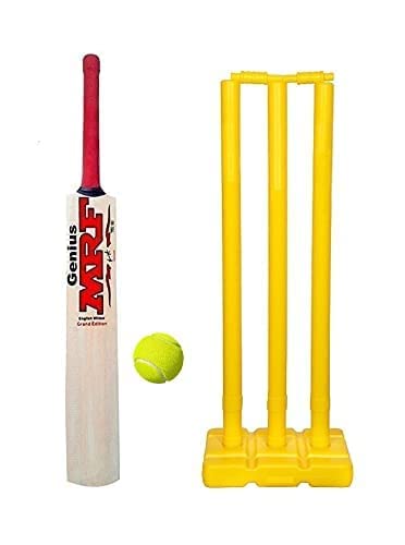 Zainab Sports Popular Willow Cricket Bat Size-5, with PVC Wicket Set & 1 Tennis Ball for Kids, Boys, Girls, Men, Wood (9-13) (B0C4YMRRCV) Amazon Price History, Amazon Price Tracker