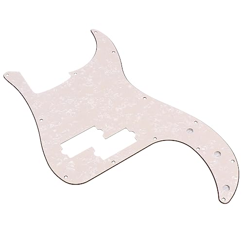 Wakauto 13 Hole Scraper Plate P Low Pickguard Scratch Plate Low Pickguard 13 Hole Pb Panel