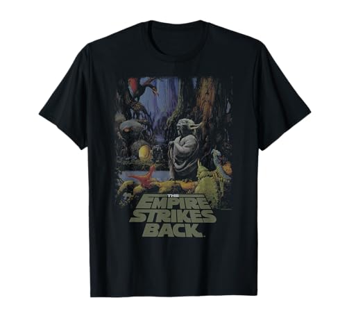 T-shirt Star Wars Classic Yoda vêtement geek coton col rond haut imprimé pop culture