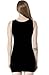 Moxeay Womens Extra Long Stretch Cotton Tank Top (Large,Black)