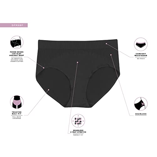 Bali DFMSB3 Women'S Comfort Revolution Modern Seamless Brief Underwear, No-Show Panties thumb #1