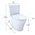 TOTO® Aquia® IV Two-Piece Elongated Dual Flush 1.28 and 0.9 GPF Universal Height Toilet with CEFIONTECT®, WASHLET®+ Ready, Sedona Beige - MS446124CEMFGN#12