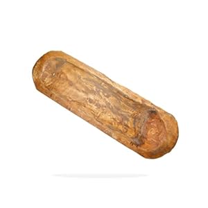 Carved Wooden Dough Bowl Primitive Wood Tray Trencher Decor 18 78 IRP 1070 Wood Stand Natural Touch Mmexican Handmade Farmhouse Antique Rustic Cozy Art Vintage Art Decor