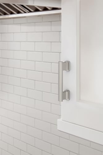 Image of Amerock 25 Pack 3 inch Triomphe Satin Nickel Drawer Pull