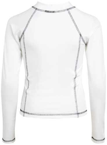 Body Glove Boys' Rash Guard Shirt – Upf 50+ Quick Dry Sun And Sand Protection Swim Shirt – Swimwear For Kids (5-14), Size 8, White #TOP3