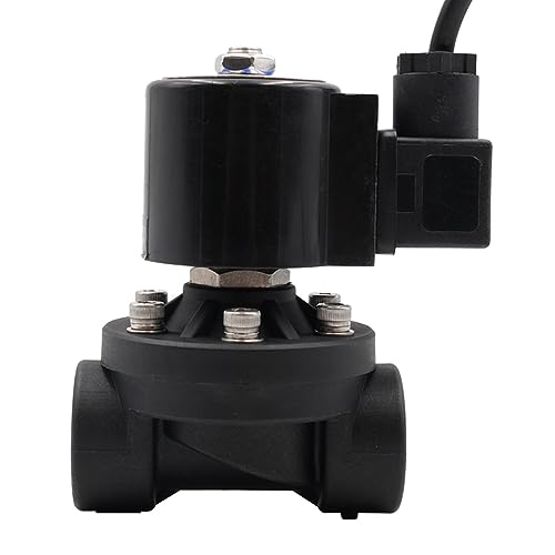 Électrovanne étanche IP68 en plastique PA66 ouverte AC 220V 1"