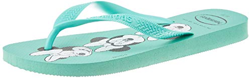 Chinelo Top Disney, Havaianas, Adulto Unissex, Verde Orvalho, 35/36